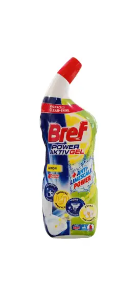 Bref wc tisztító gél - Lemon 700 ml Bref wc tisztító gél - Lemon 700 ml