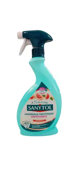 Sanytol Univerzális fertőtlenítő spray - Grapefruit 500 ml Sanytol Univerzális fertőtlenítő spray - Grapefruit 500 ml