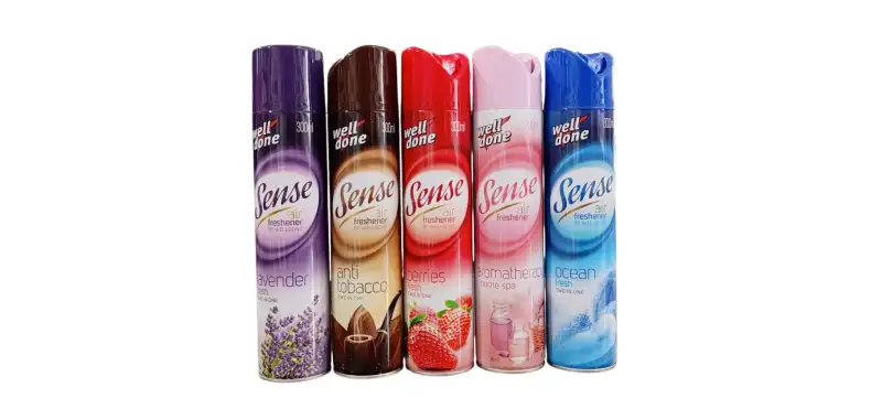 Well Done Sense légfrissítő 300 ml Többféle Well Done Sense légfrissítő 300 ml Többféle